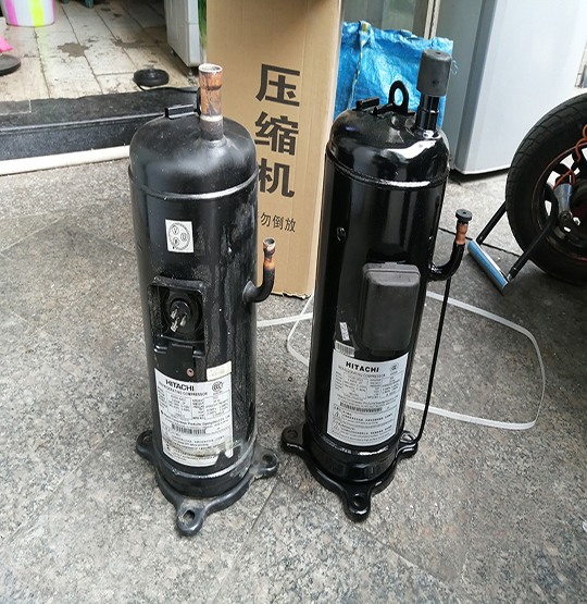 天宁中央空调压缩机的更换维修
